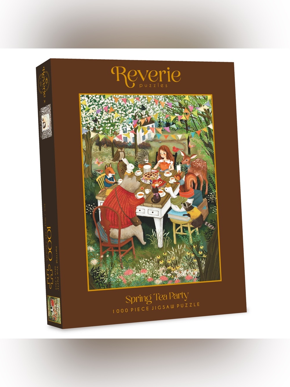 Reverie Spring Tea Party 1000 Piece Jigsaw Puzzle